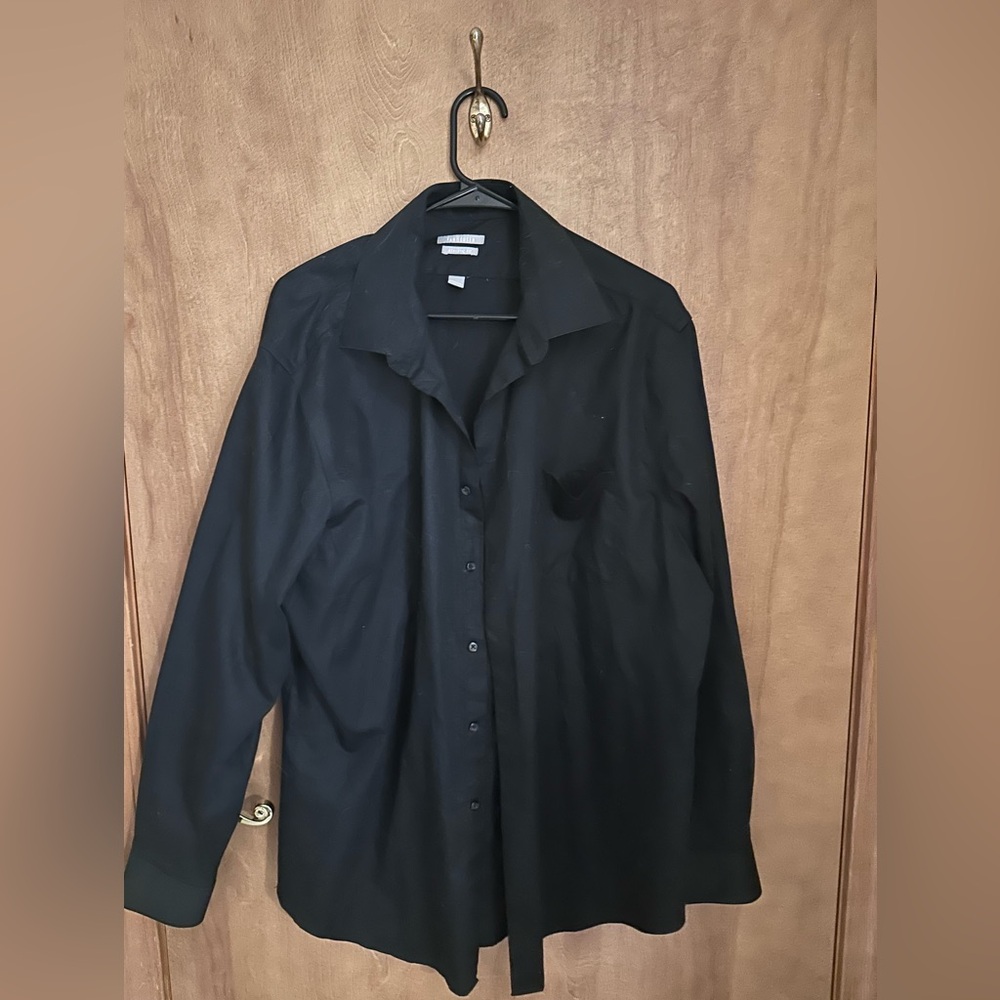 Black dress shirt